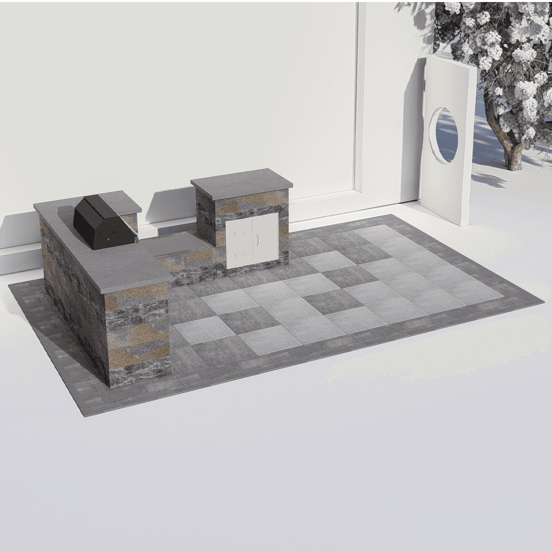 Outdoor Kitchen 4049 - 6.11 x 3.64 m